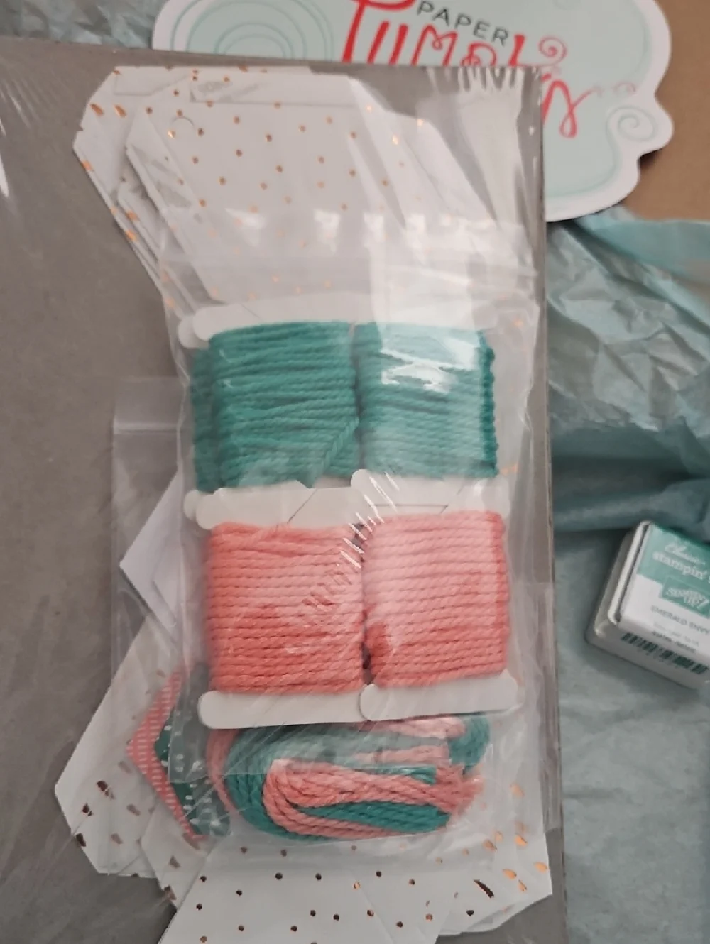 'What a Gem' Treat Boxes & Tags - Pink & Mint